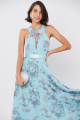 Vestido longo Estampado Fabi Serenity