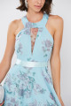 Vestido longo Estampado Fabi Serenity