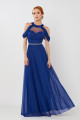Vestido longo Natacha Royal
