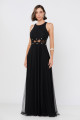 Vestido Longo Taina Preto