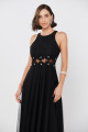 Vestido Longo Taina Preto