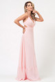Vestido longo Valentina Rosa Claro