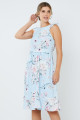 Vestido Midi Estampado Emily Serenity