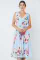 Vestido Midi Estampado Pietra Serenity